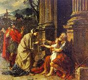 Jacques-Louis David Belisarius Begging for Alms oil painting artist